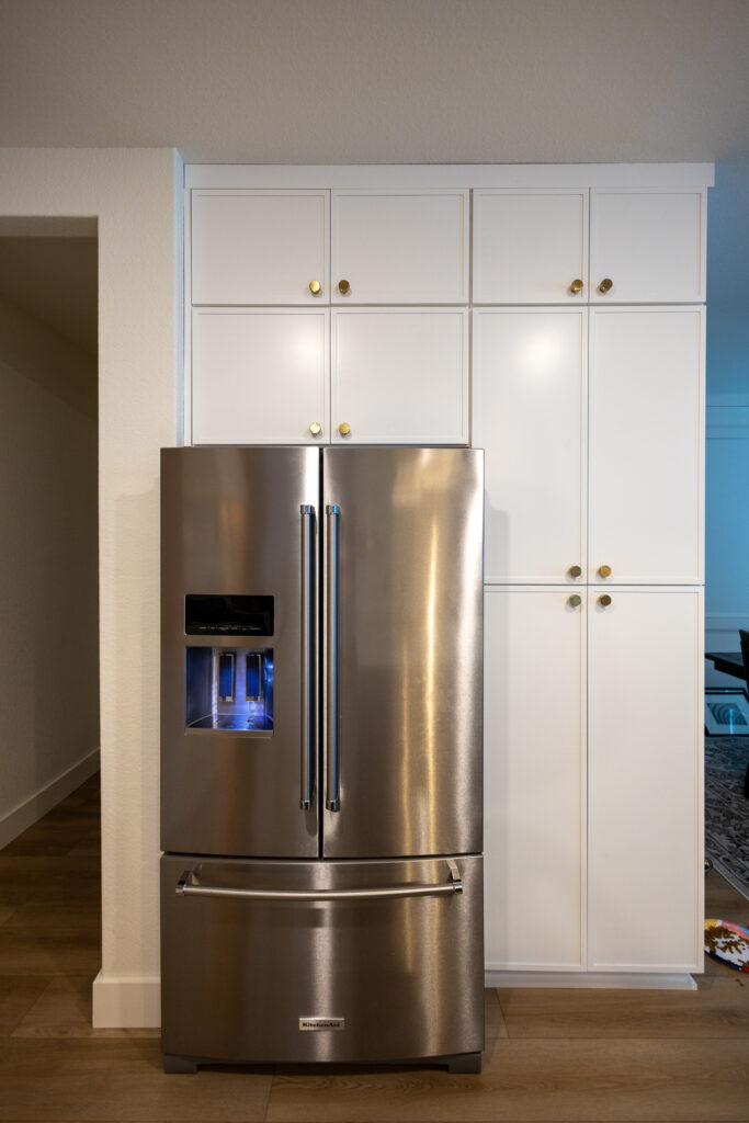 White Slim Shaker Cabinets