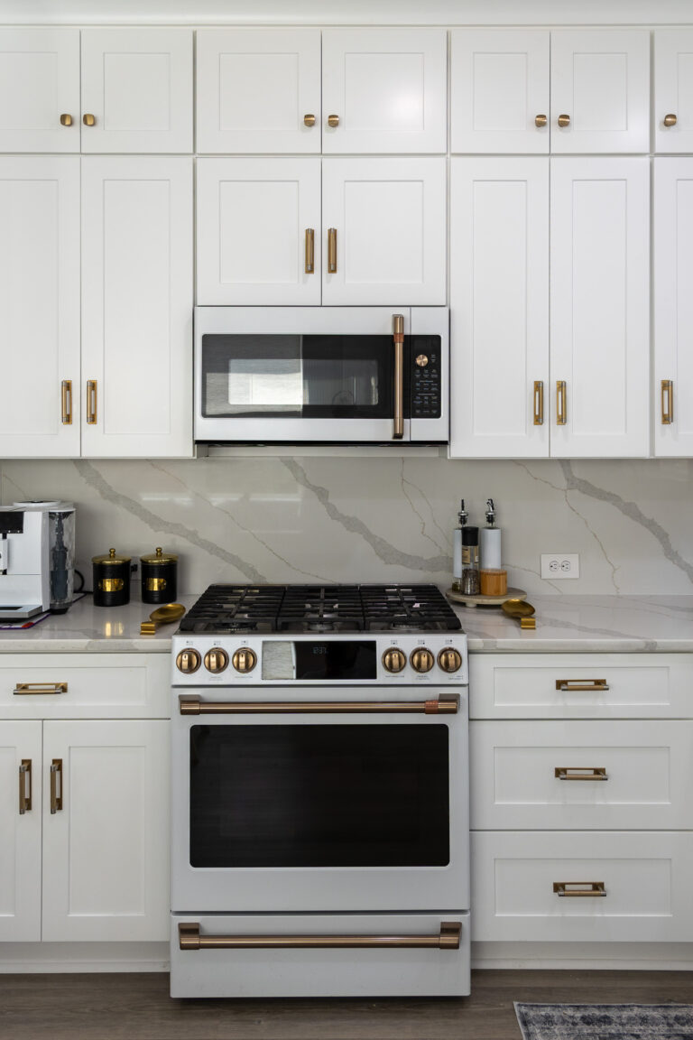 multi-functional cabinetry zones