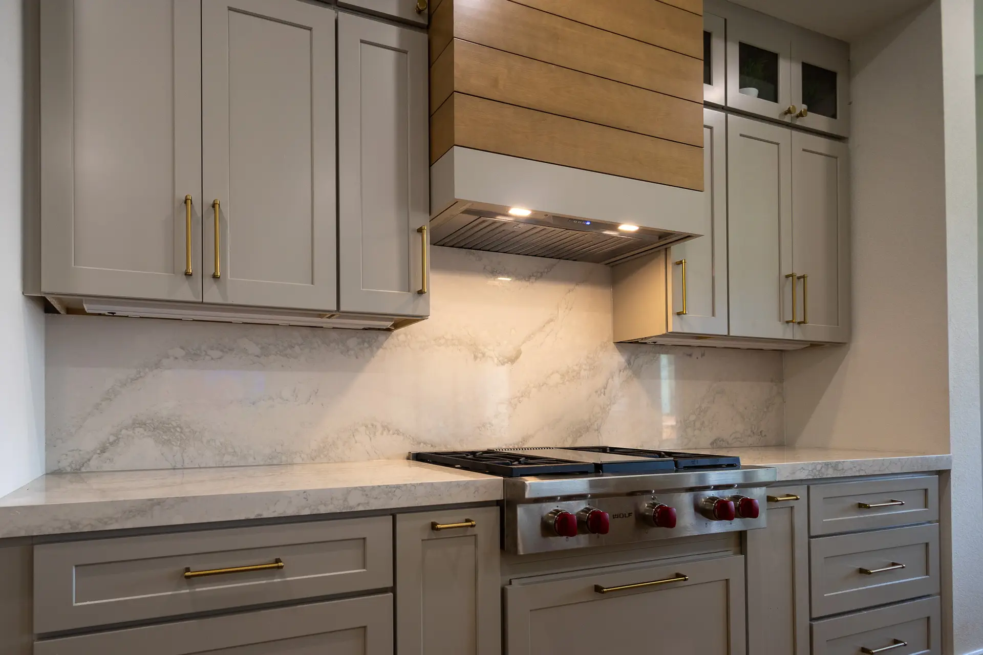 Classic And Contemporary Kitchen Remodel in Cedar Park, TX by Liberty Hill Cabinets project photo 4